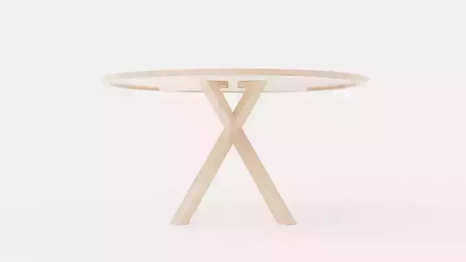 Liberty dining table light eil Low-poly 3D model