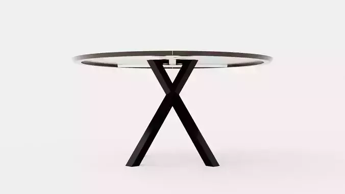 Liberty dining table black ash