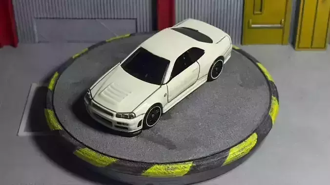 NFS U2 TURNTABLE DIORAMA 