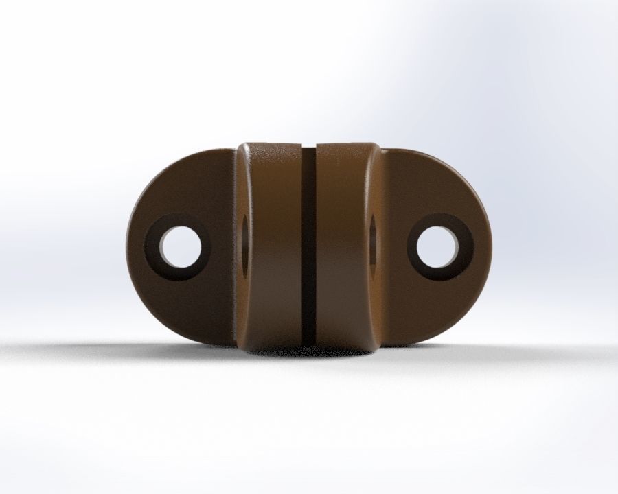 T Clamp 3D print model_3