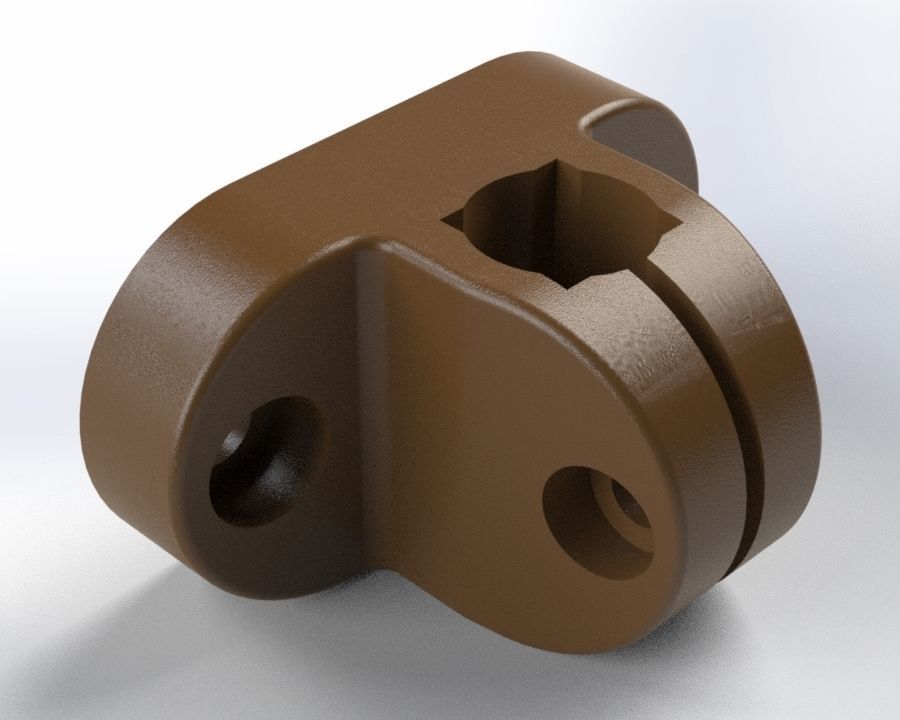 T Clamp 3D print model_1