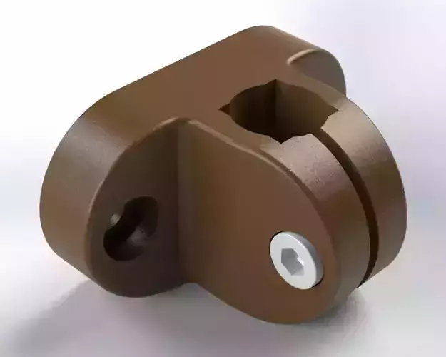 T Clamp 3D print model