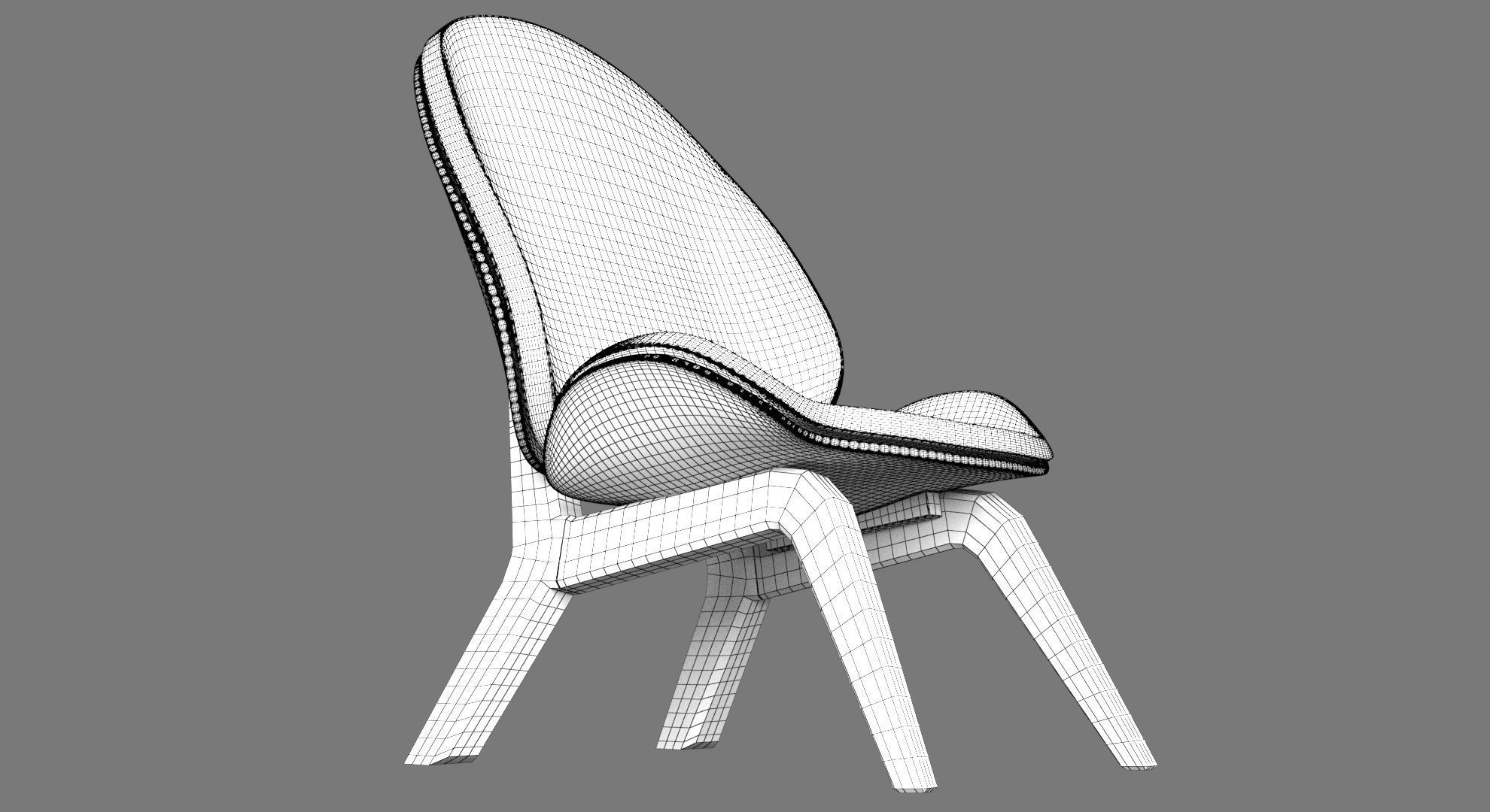 Armchair 3D model_14