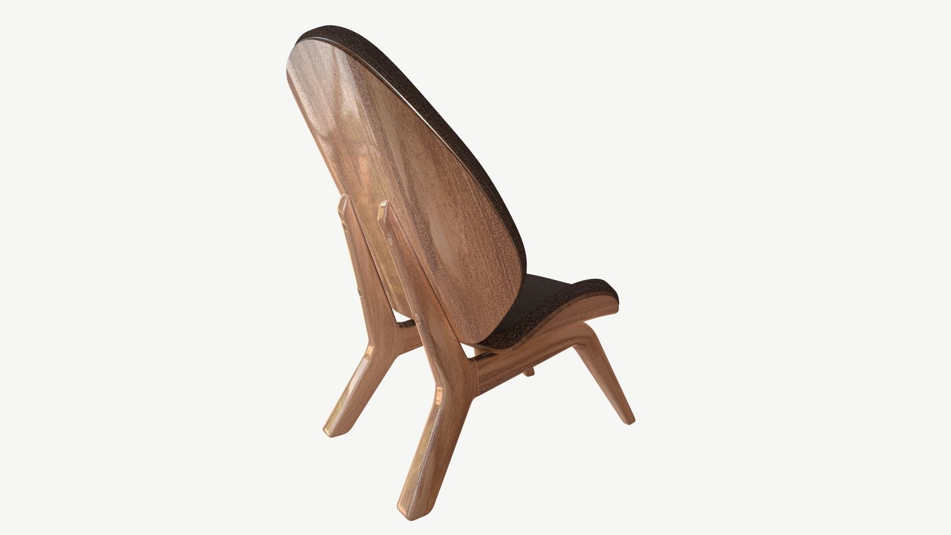 Armchair 3D model_2