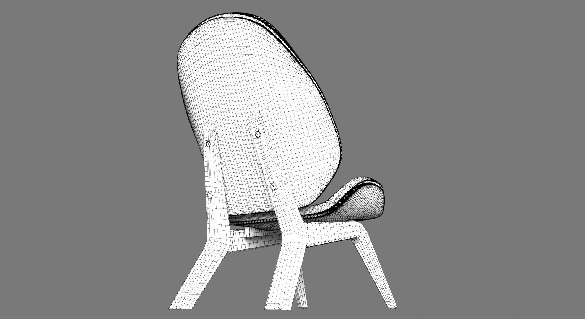 Armchair 3D model_15