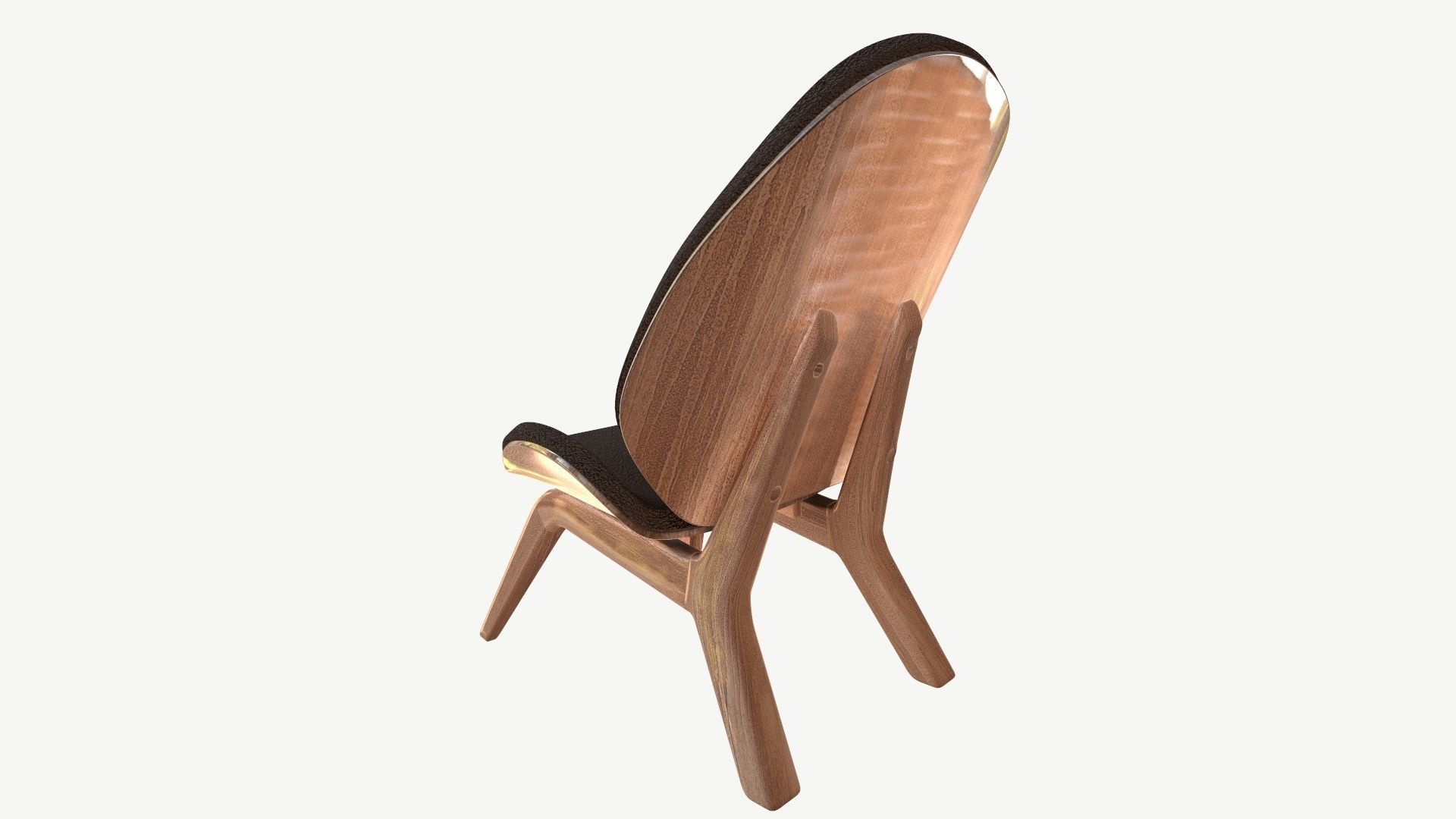 Armchair 3D model_4