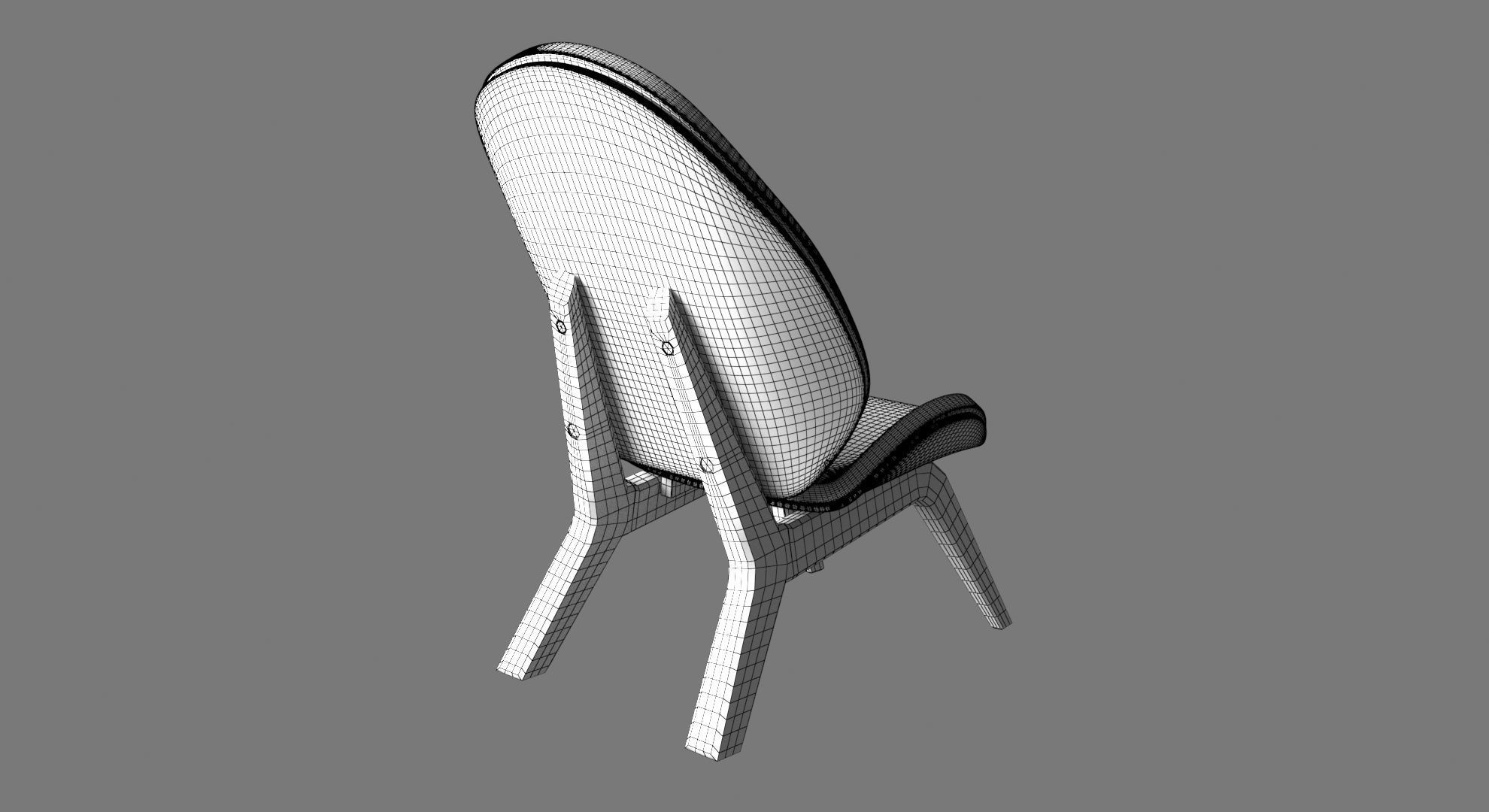 Armchair 3D model_11