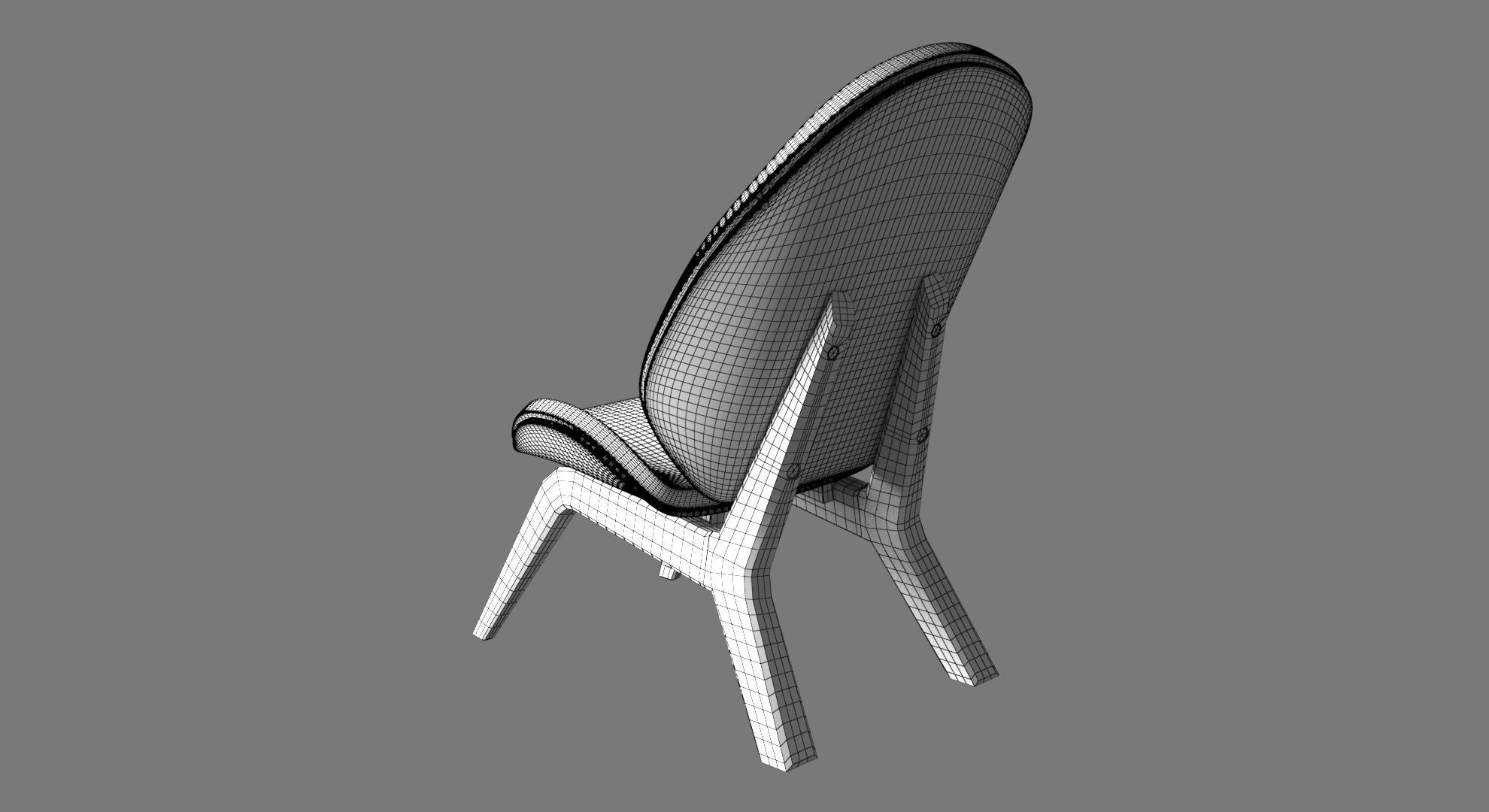 Armchair 3D model_12