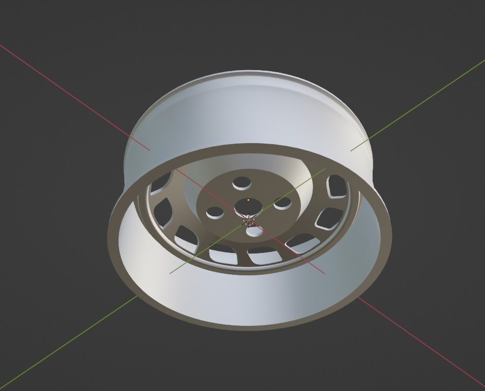 106 GTI RALLYE RIM 3D PRINTABLE MODEL 3D print model_1