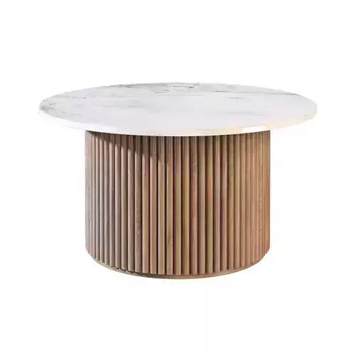 Olavi Marble Coffee Table by Vaunt Design