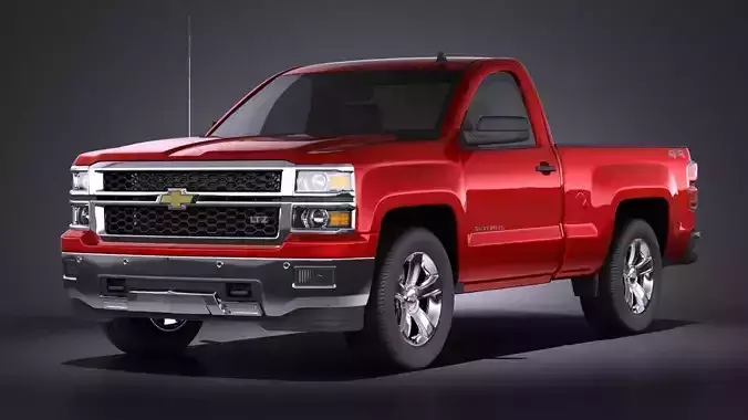 Chevrolet Silverado Regular Cab CG 2014 VRAY