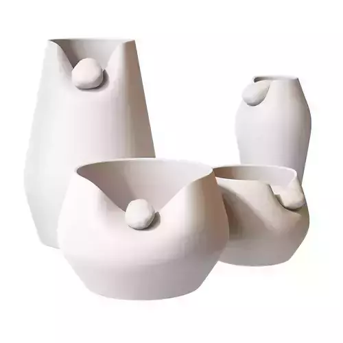 Bacio Ceramic Vases by Adriani e Rossi Edizioni