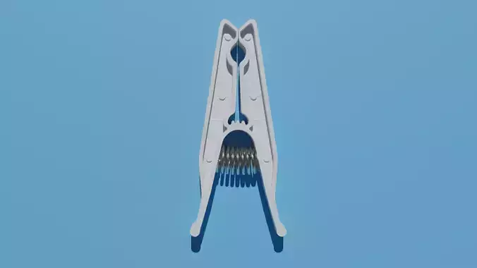 Clothespin 3D print model
