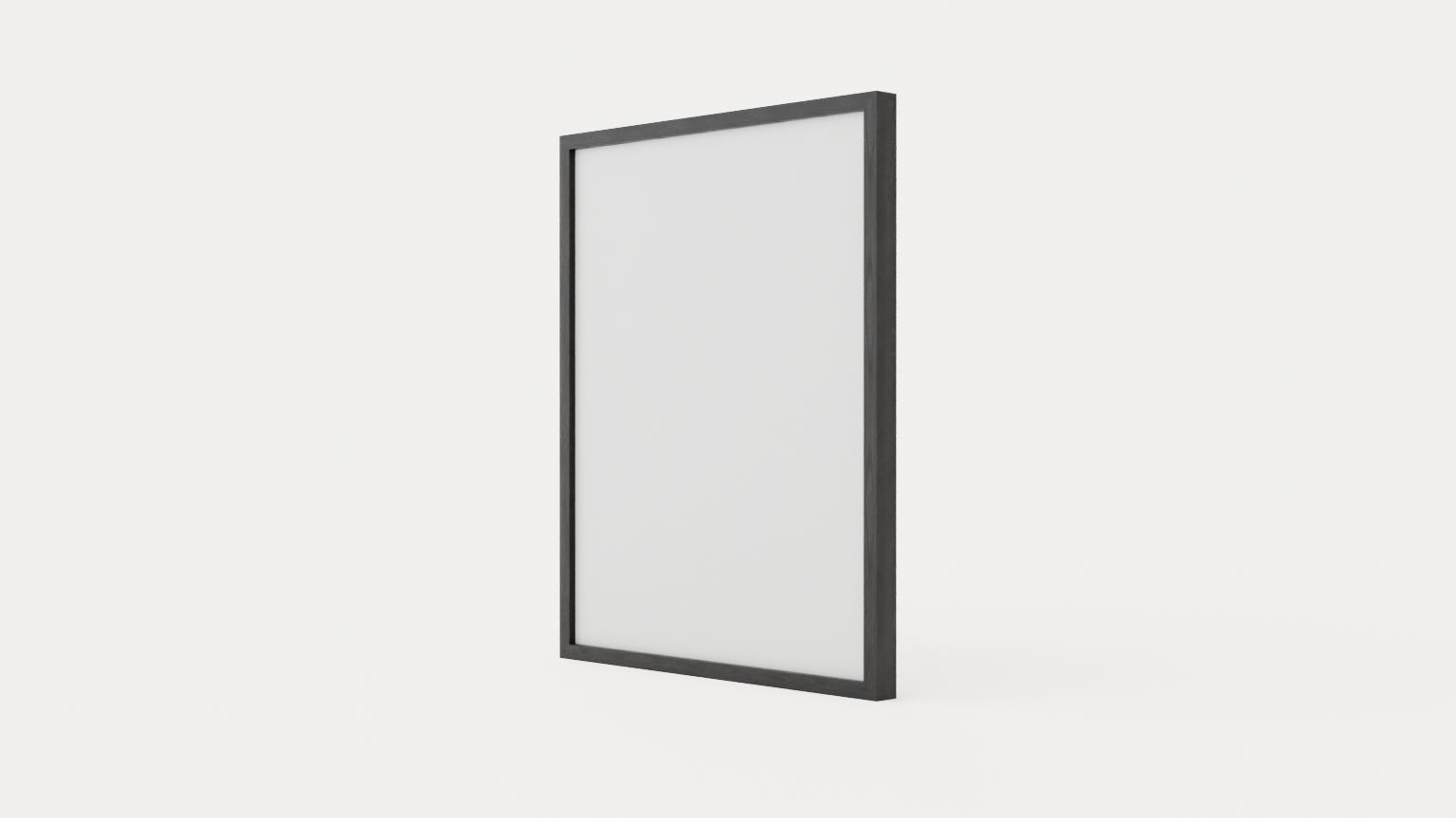 On tour - Black and white photograph printed on photo paper Low-poly 3D model_3