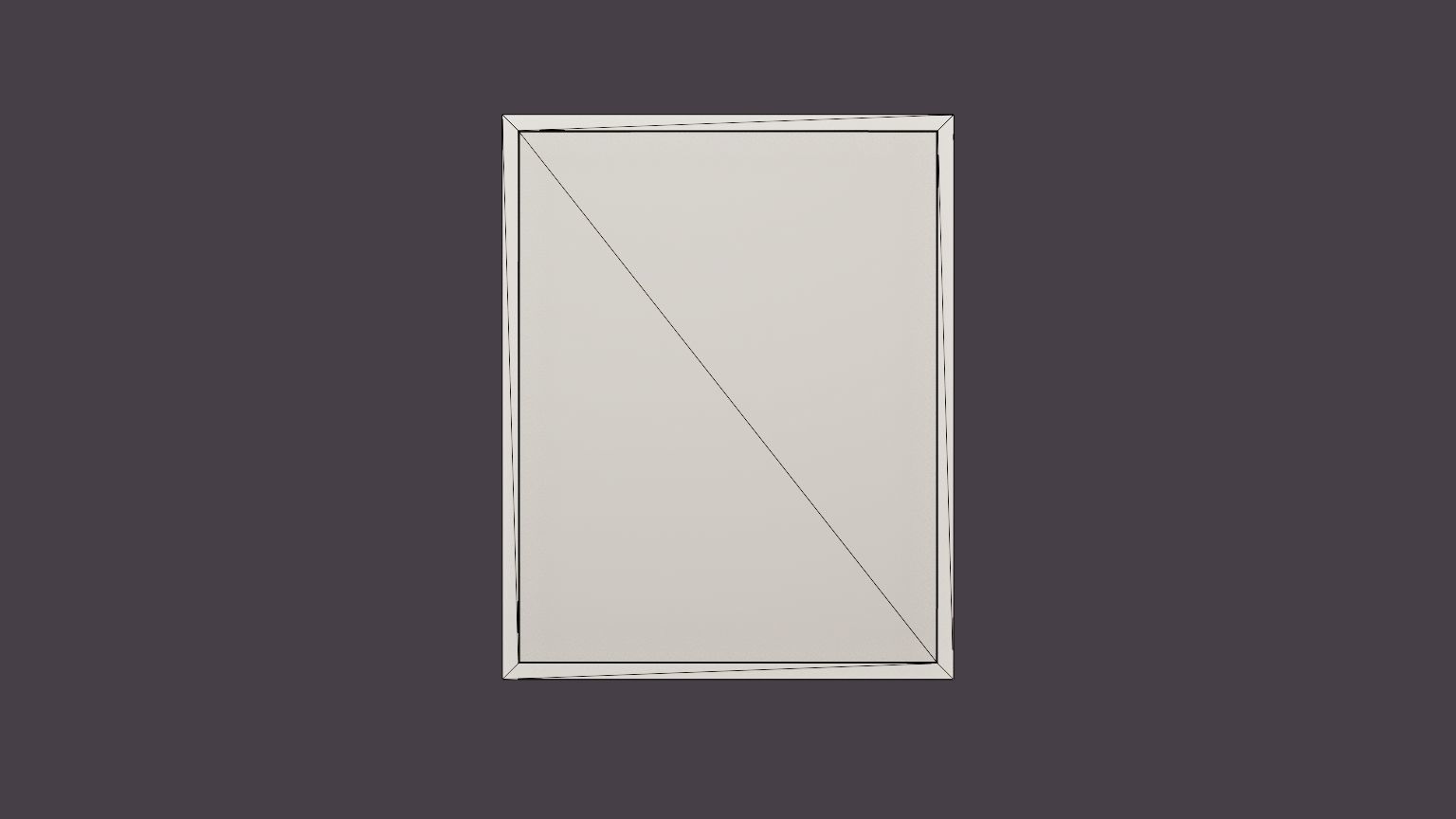 On tour - Black and white photograph printed on photo paper Low-poly 3D model_5