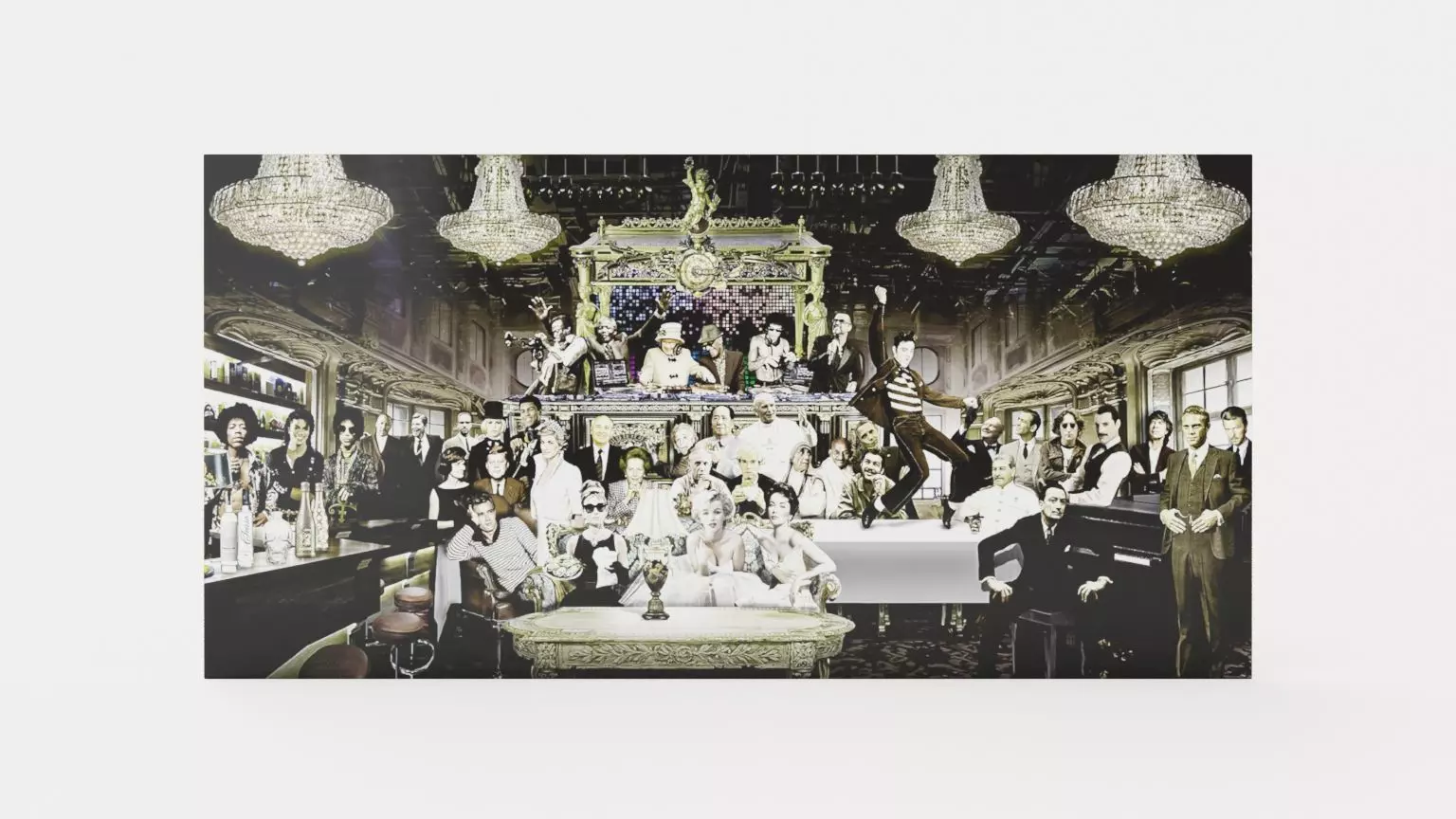 Photo art - A wonderful world Low-poly 3D model_0