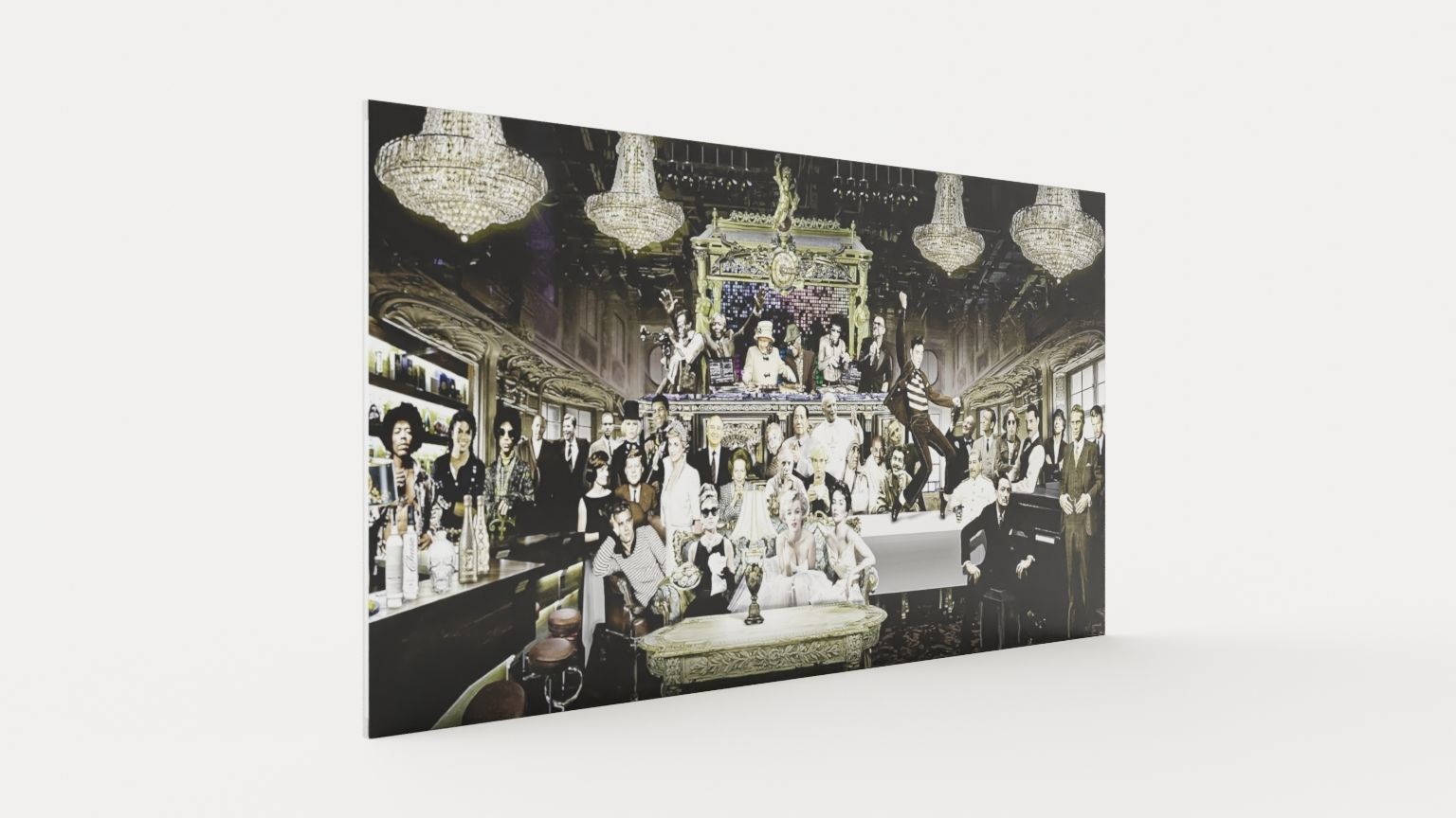 Photo art - A wonderful world Low-poly 3D model_1