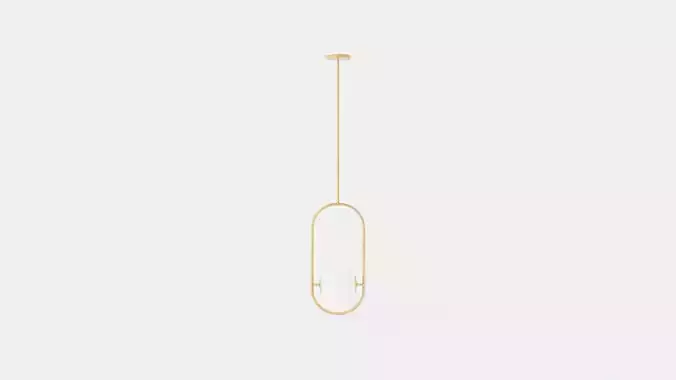 Everley Pendant Lamp - Vintage Brass