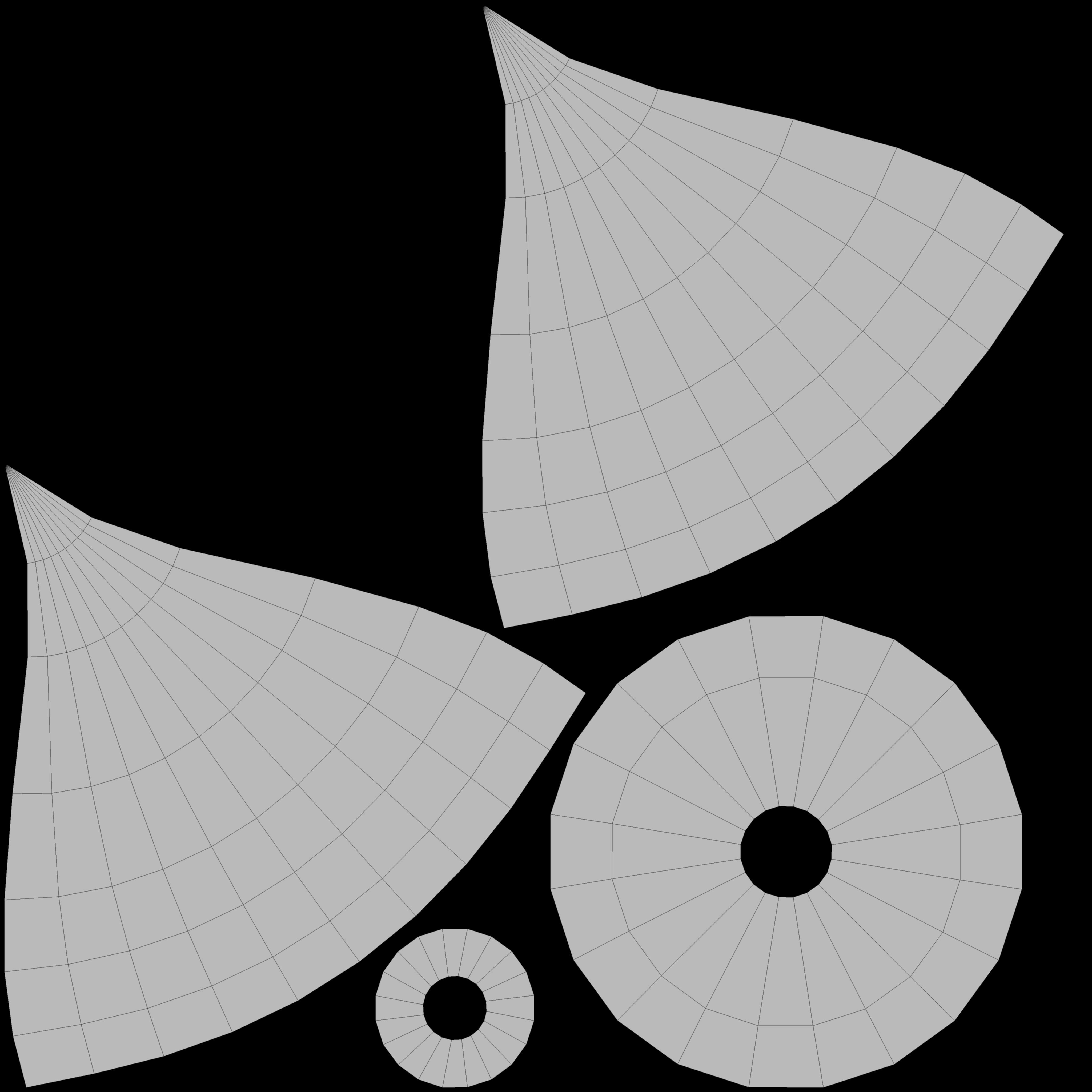 Forged chandelier 1 3D model Low-poly 3D model_14