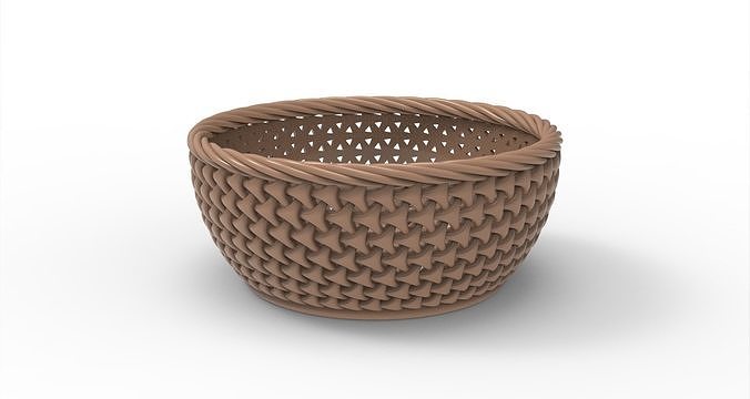Fruit Basket 3D model