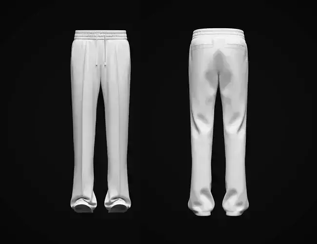 Mens Track Pants 3d Model