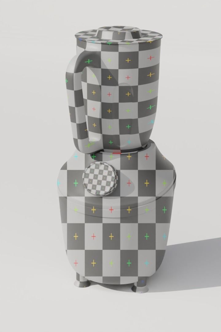 Blender Artel Low-poly 3D model_4