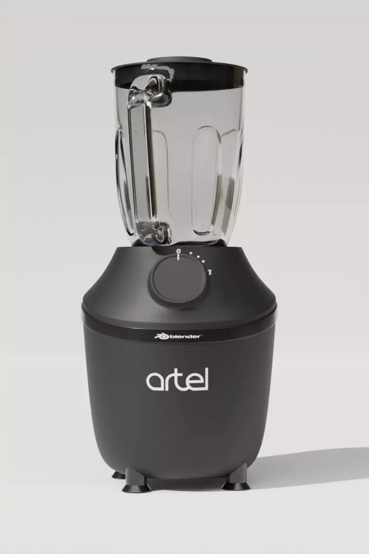 Blender Artel Low-poly 3D model_0