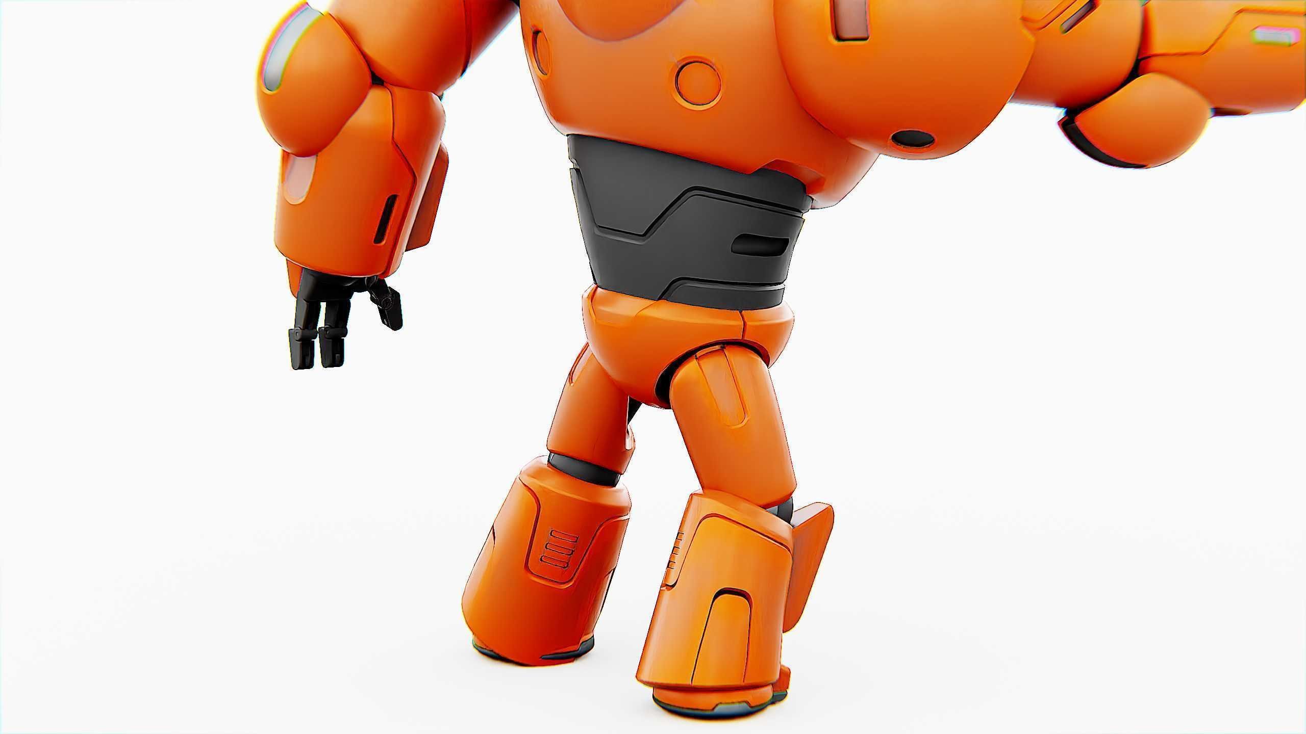 COMBAT DROID M-3000 Rigged for Unreal Engine - Unity - MIXAMO 3D model_23