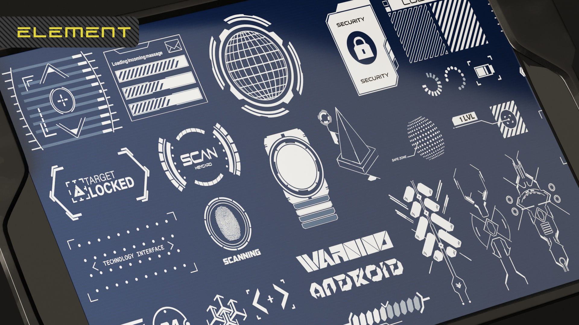 150 SCI-FI UI-HUD DECAL VOL02 Texture_4