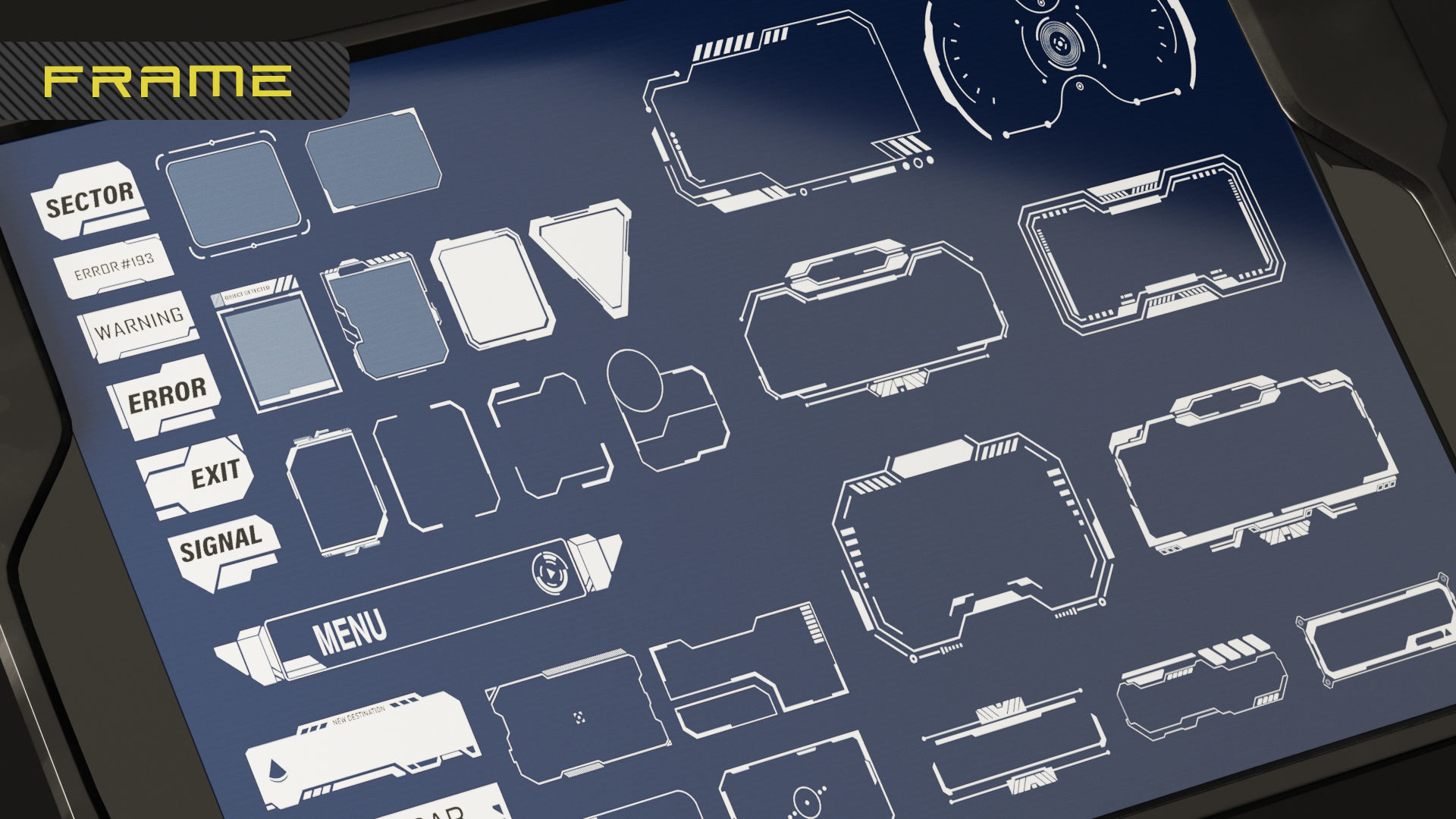 150 SCI-FI UI-HUD DECAL VOL02 Texture_5
