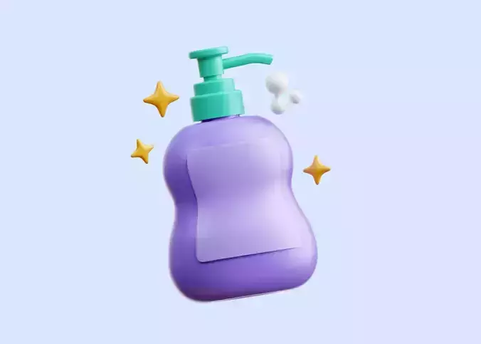 Baby Soap icon Illustration