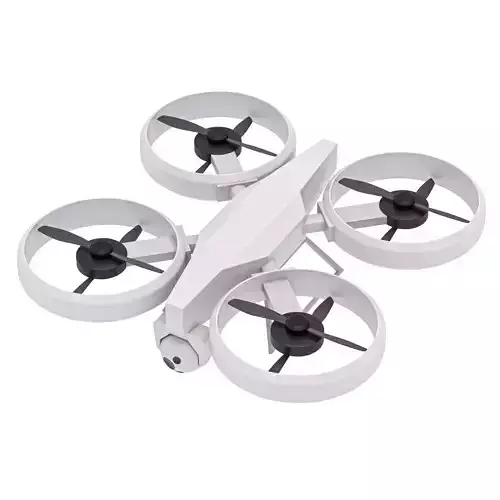 Sci Fi Quadrocopter Drone 3D model