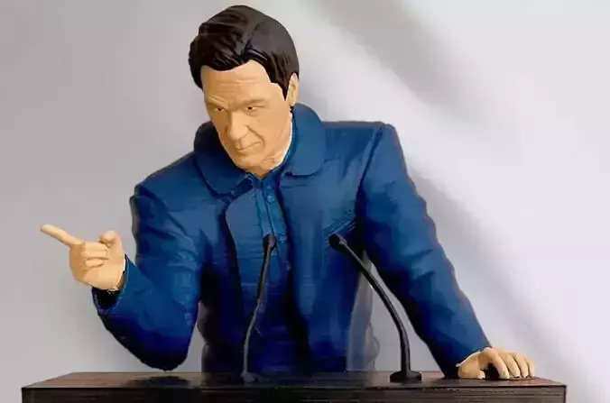 IMRAN KHAN UNITED NATIONS SPEECH - 3D MODEL 3D print model