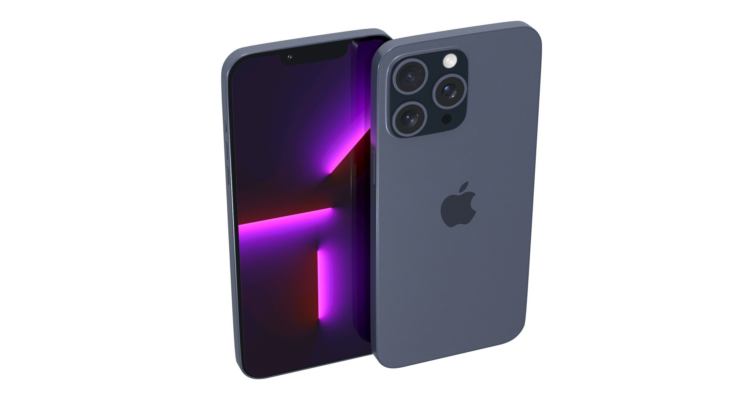 iPhone 13 Pro Max Midnight 3D model_1
