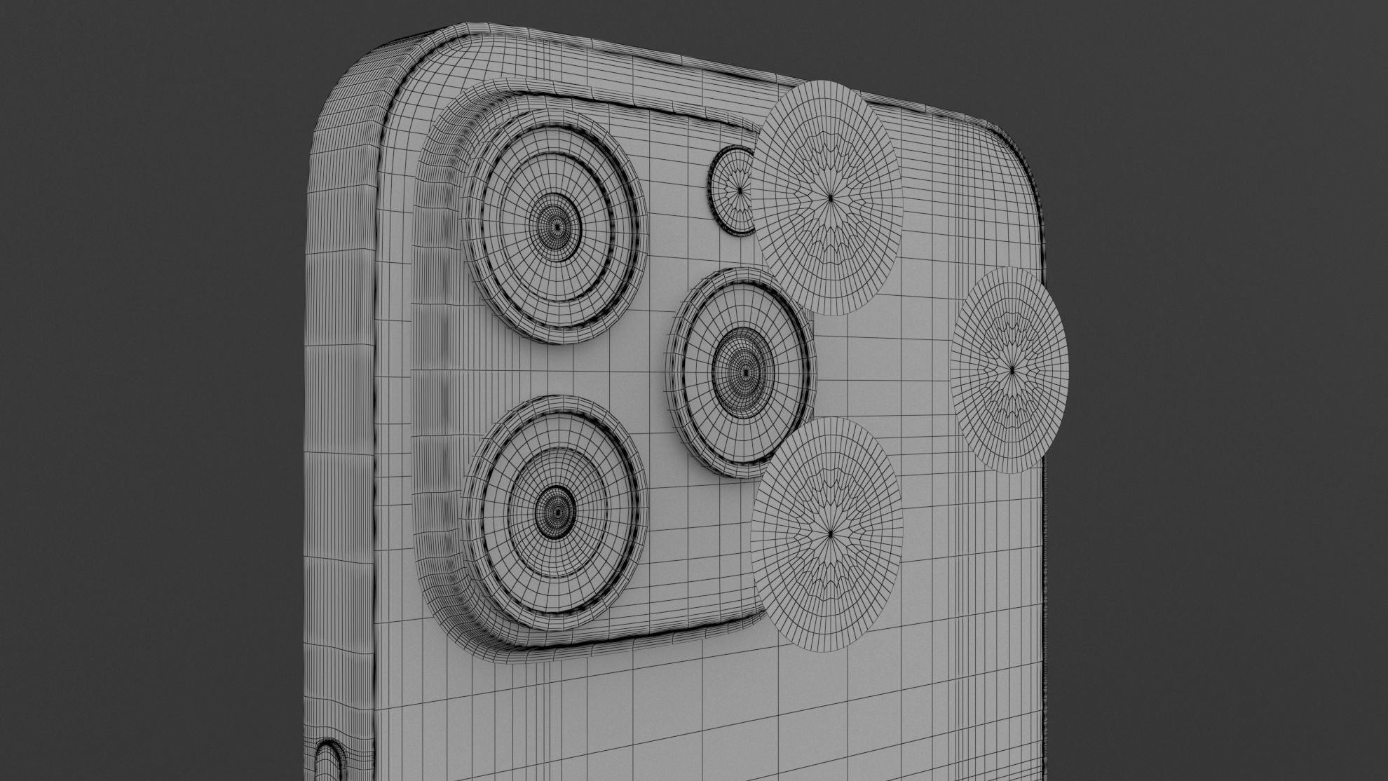 iPhone 13 Pro Max Midnight 3D model_7