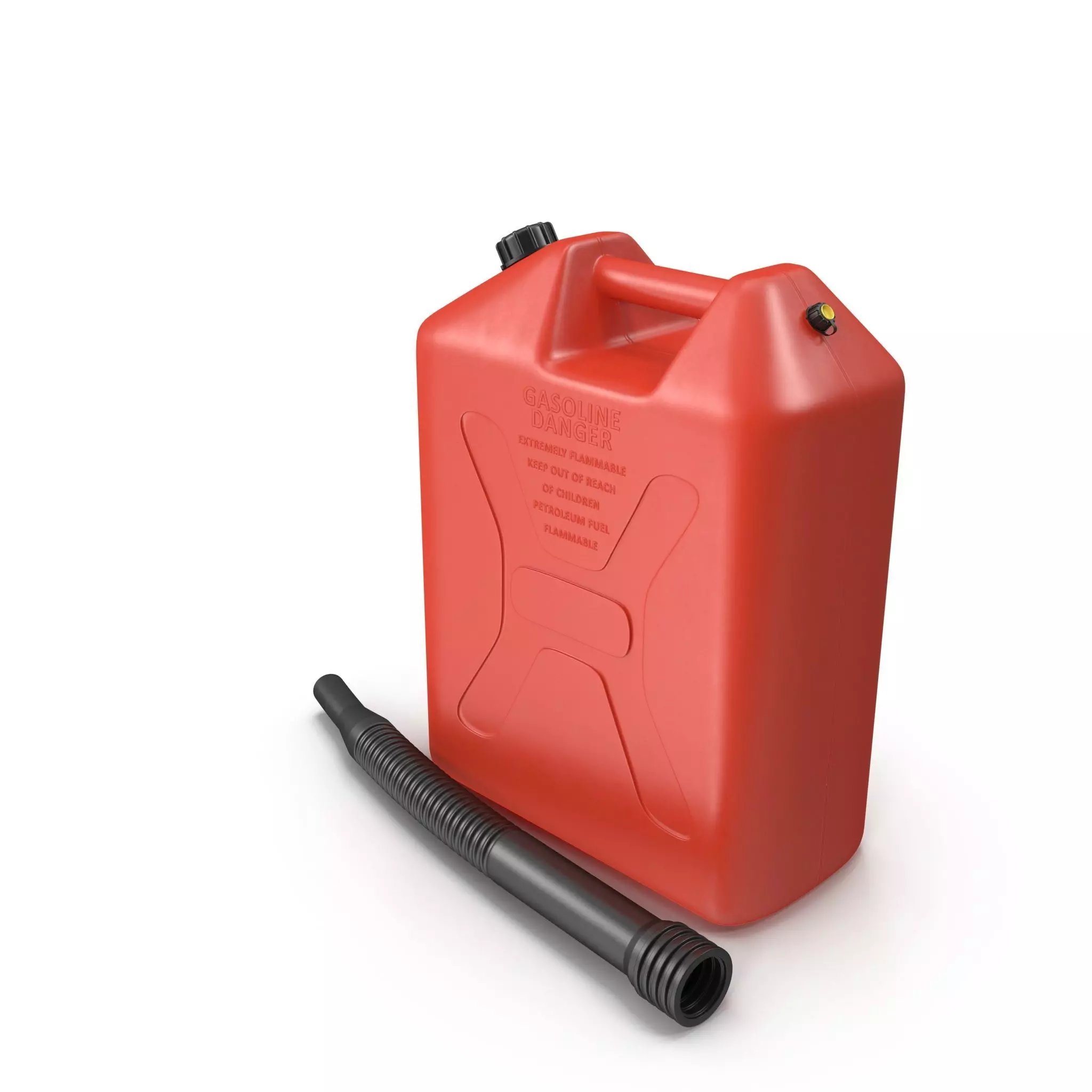 Gasoline Tank Clean Low-poly 3D model_0