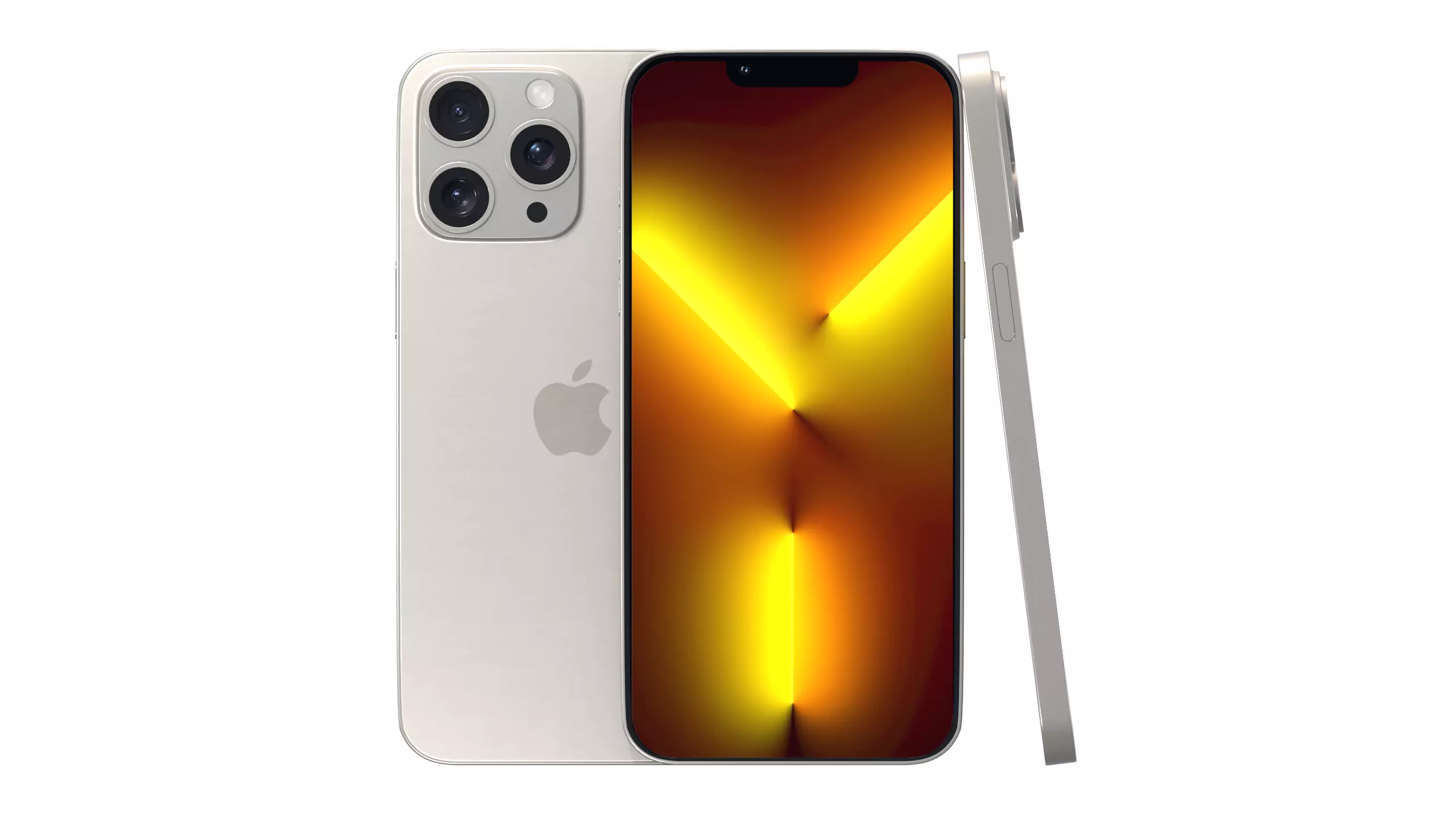 iPhone 13 Pro Max Starlight 3D model