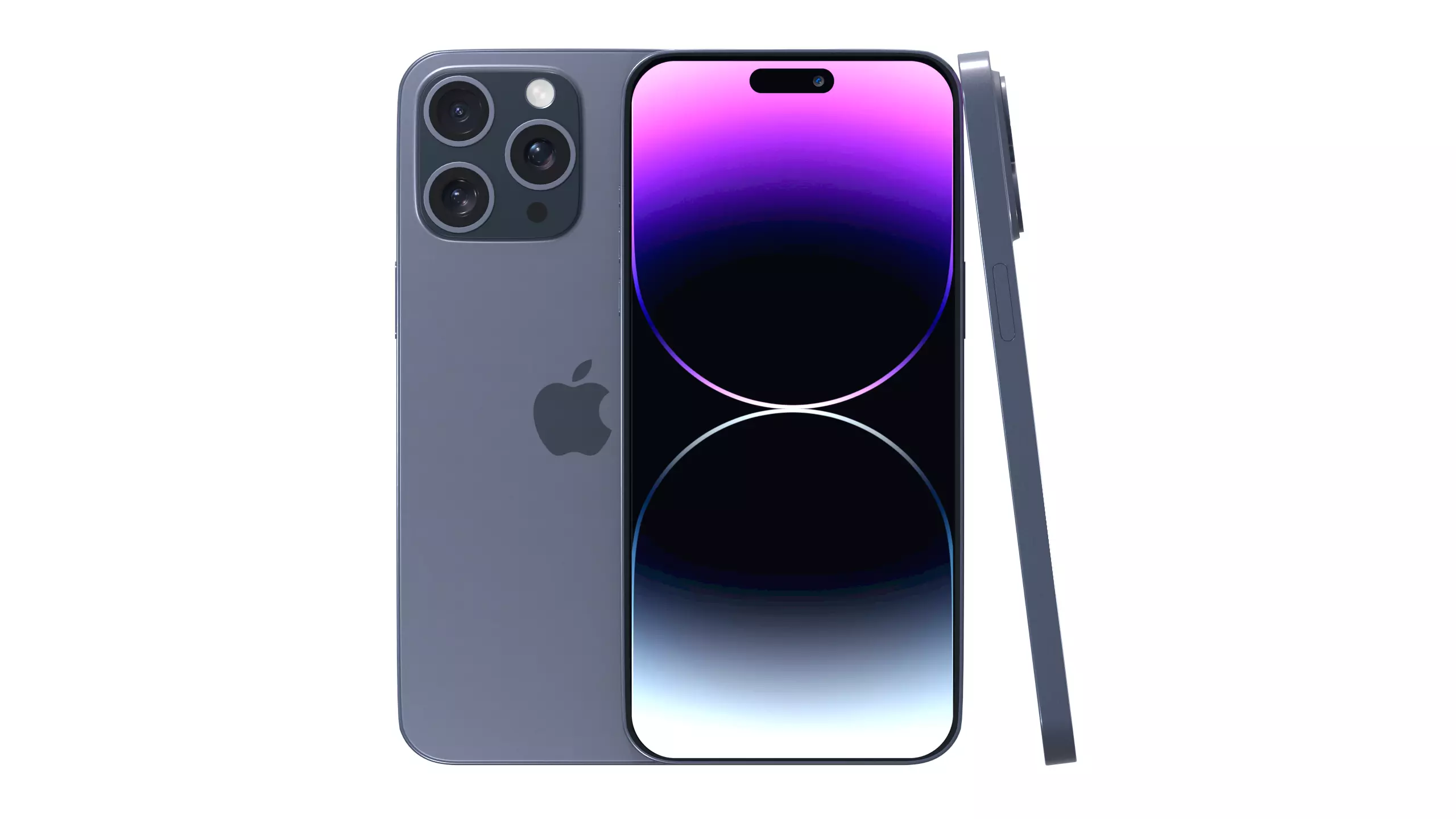 iPhone 14 Pro Max Midnight 3D model_0
