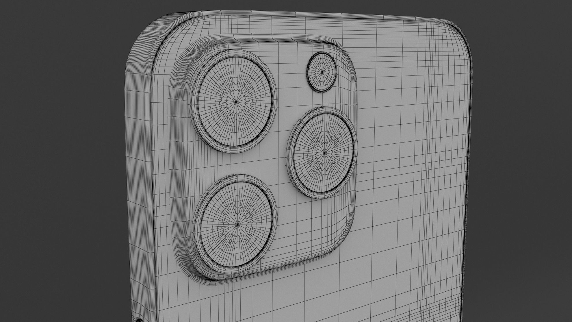 iPhone 14 Pro Max Midnight 3D model_6