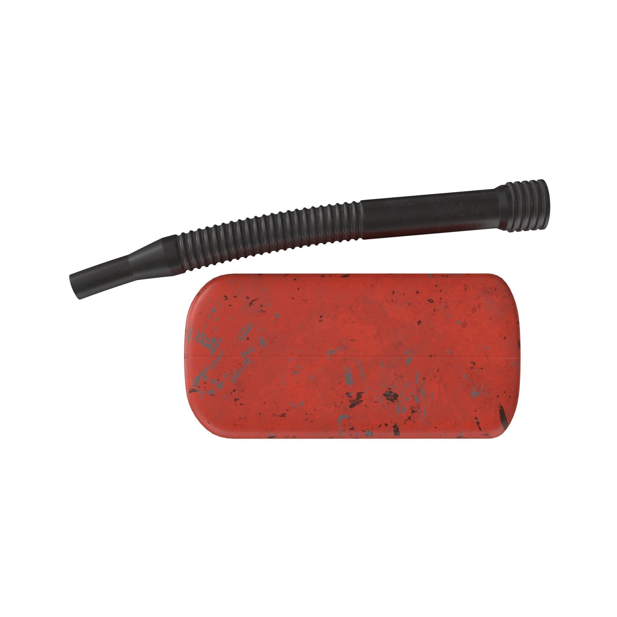 Gasoline Tank Dirt Low-poly 3D model_21