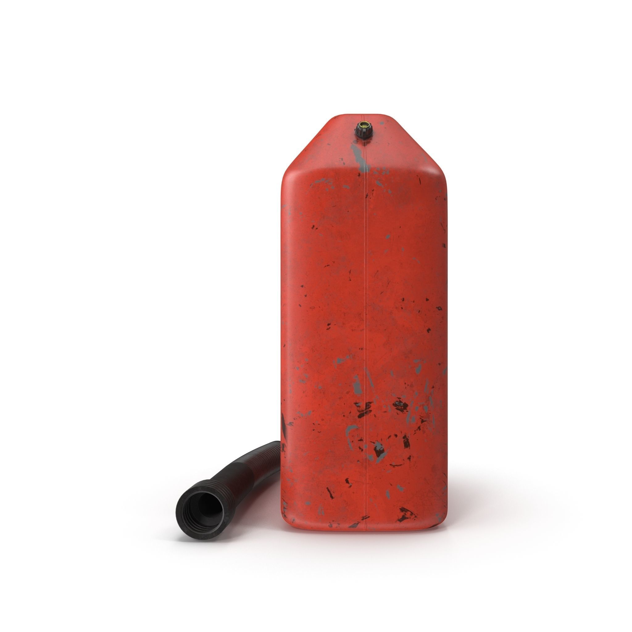 Gasoline Tank Dirt Low-poly 3D model_12