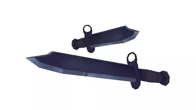 Combat Knife - Hand Painted