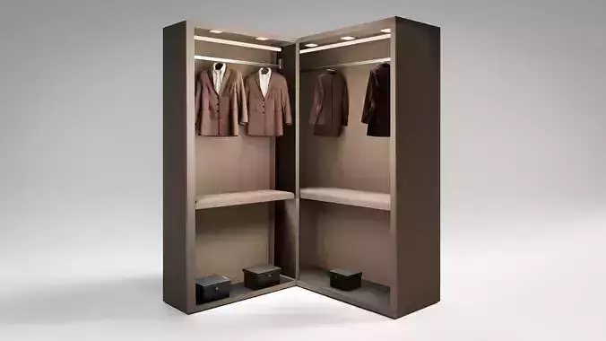 Corner Wardrobe