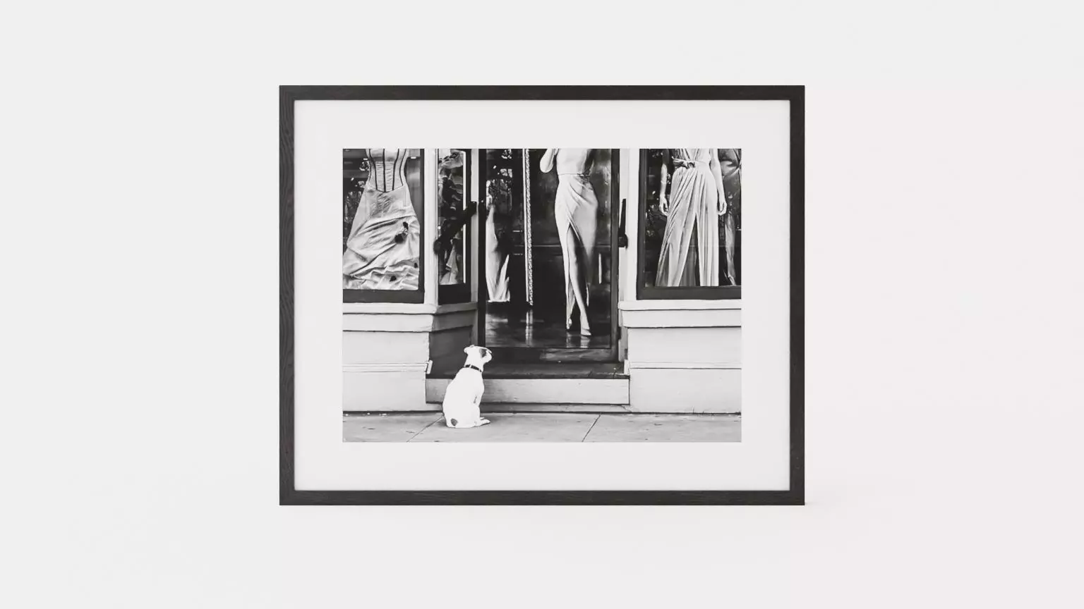 Photo art Waiting for here Low-poly 3D model_0