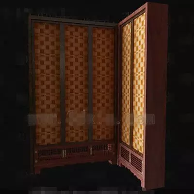 wood bulkhead mobile 3D model