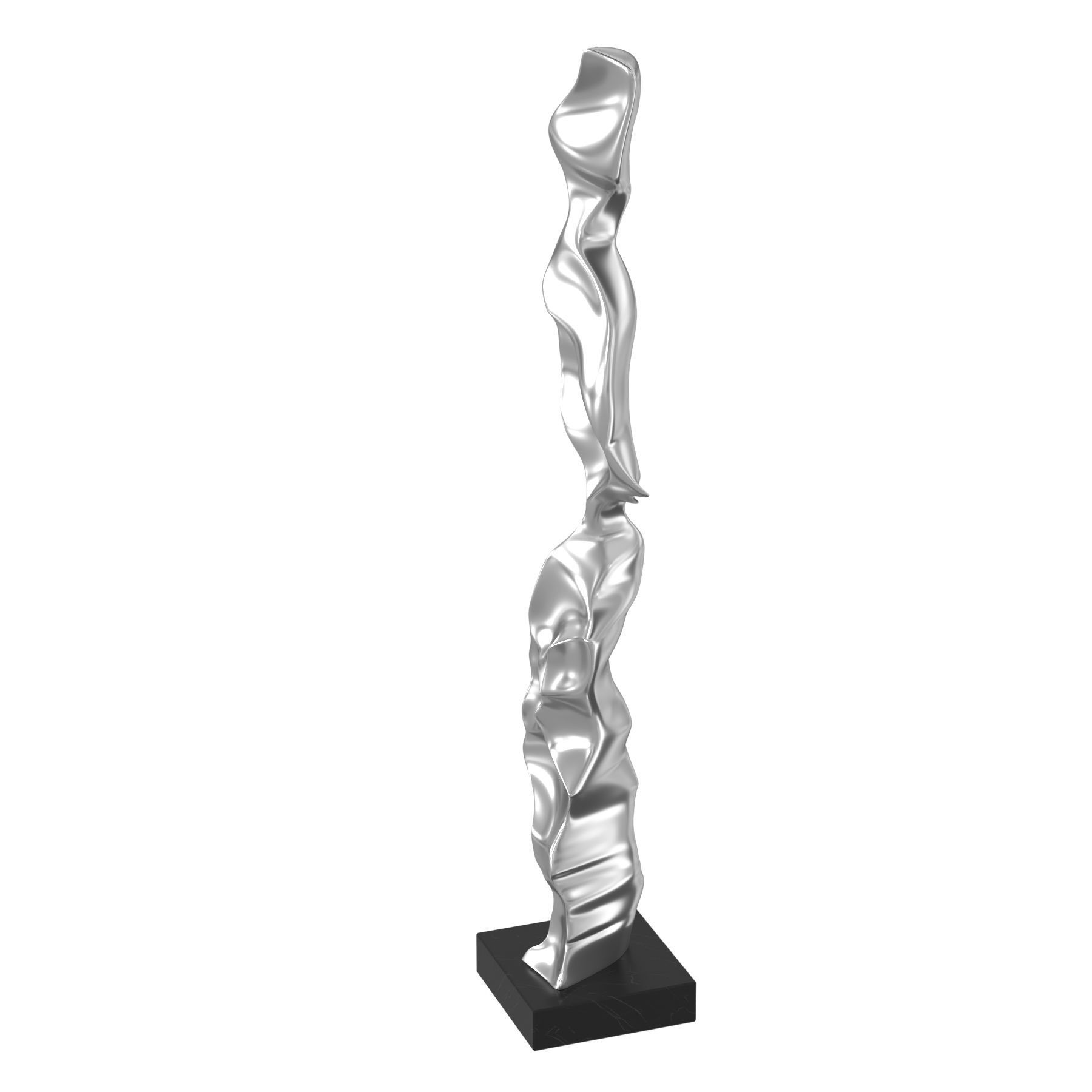 JON KRAWCZYK abstract metal sculpture 3D model_2