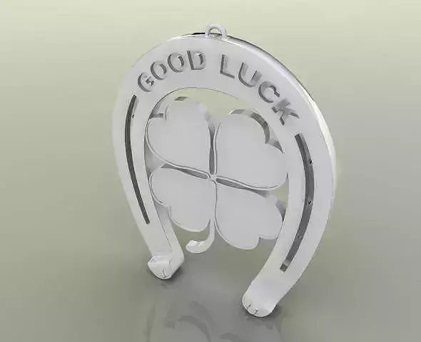 Horseshoe good luck 3D print model