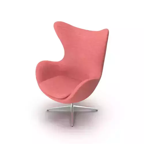 ArneJacobsenEgg Chair FritzHansen Low-poly 3D model