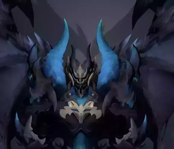 dark shaman 3D model
