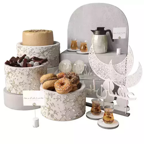 A set of sweets for a confectionery shop